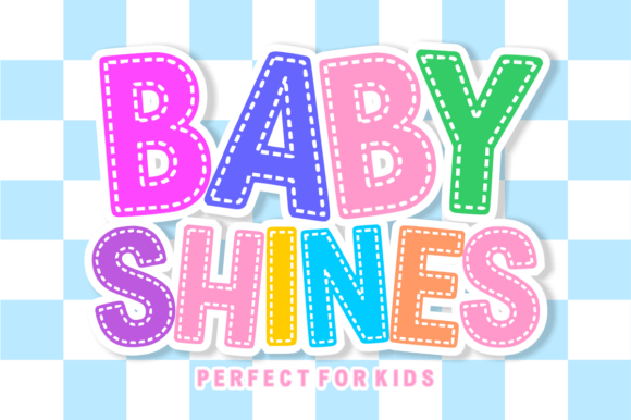 Baby Shines: Infusing Playful Charm into Modern Typography