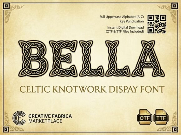 Bella: A Display Font That Commands Attention