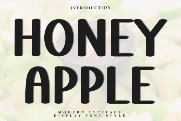 Honey Apple: A Font That Feels Like a Warm Welcome