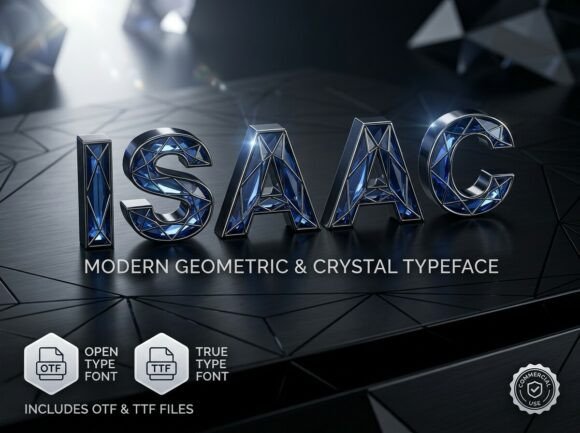 Isaac: The Modern Typeface That Captures Light and Luxury