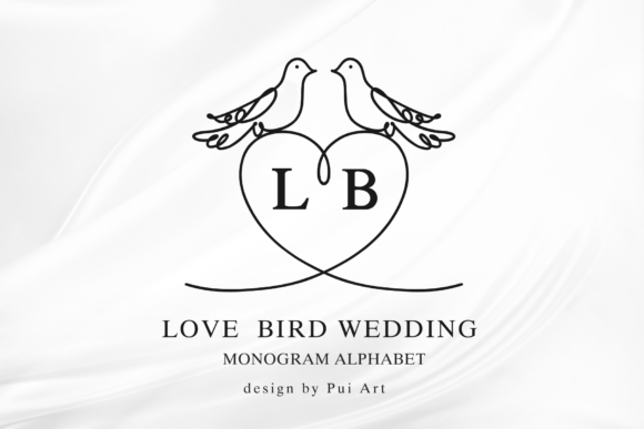 Love Bird Wedding Monogram: Crafting Timeless Romance