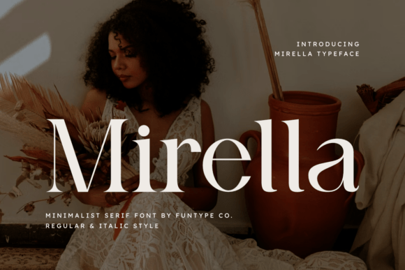 Mirella: A Serif Font for Bold, Modern Branding