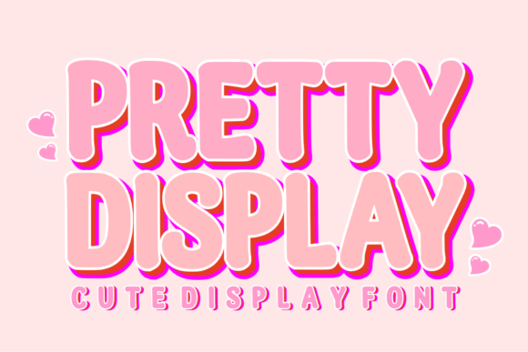 Pretty Display: The Playful Font That Pops