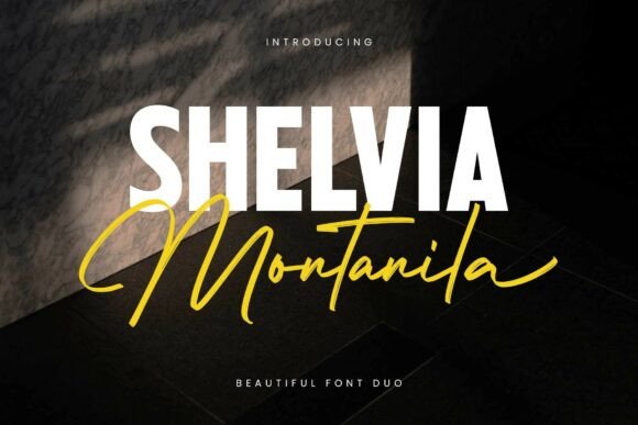 Shelvia Montanila: A Font Duo for Modern Branding