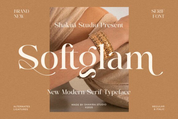 Softglam: Crafting Elegance in Modern Typography