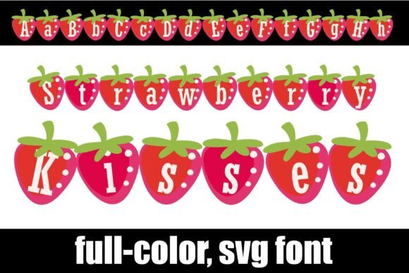 Strawberry Kisses: Your Sweetest Design Asset
